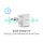 Silver Monkey Ładowarka GaN Smart Trio 70W PD Biała - 1417248 - zdjęcie 4